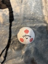 LOGO GOLF BALL-CALLAWAY TRUVIS 1 TRUMP NATIONAL GOLF CLUB LOGO CHROME SOFT.NEW