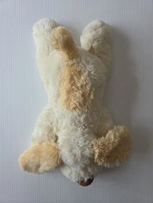 PUPPY Dog Plush Teddy 30cm Approx Cream Dog Bear LITTLE DUDU Flat Lay