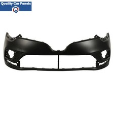 Front Bumper Primed With Fog Lamp Holes Fits Renault Clio 2016- On High Quality
