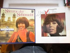 Top LP kl. Sammlung RAR !  2x ALEXANDRA ( LP & DO LP )  seltenes dabei  s. Foto
