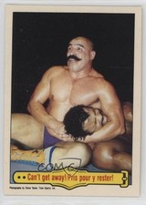 1985 O-Pee-Chee WWF Rocky Johnson Iron Sheik #51 HOF 04zt