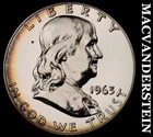 1963 Franklin Half Dollar- Silver- Choice Gem Proof Luster No Reserve #J480