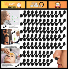 100 Disposable Nose Plugs Filters - 100 Pack Sponge for Tanning, Dust  Construc