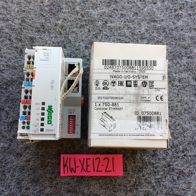 New WAGO 750-881 750881 Ethernet Controller PLC Module In Box * Ships Fast *