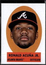 2021 Topps Archives 1963 Topps Peel-Off Ronald Acuña Jr. #69PO-9