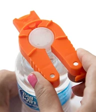 2-Pack Bottle & Can Opener for Seniors Water Bottle Cap Twister & Pull Tab Can O