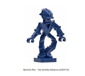 TOA HORDIKA NOKAMA Minifigure w/Weapon ~ LEGO Bionicle Mini (51638) Fr. #8759