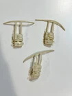 100% Vintage 1980 Kenner Star Wars ESB HOTH REBEL BACKPACKS LOT OF 3 - NO REPRO