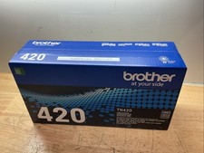 Genuine OEM Brother TN 420 Black Toner Ink Cartridge SEALED NEW
