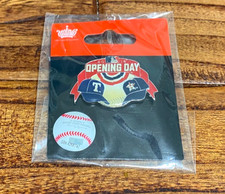 Rangers vs Astros 2018 Opening Day Lapel Pin 3/29/2018 Globe Life Park RARE