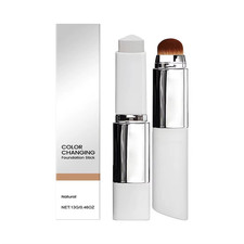 Color-Changing 2-in-1 Foundation Stick - Lightweight  Moisturizing for All Skin