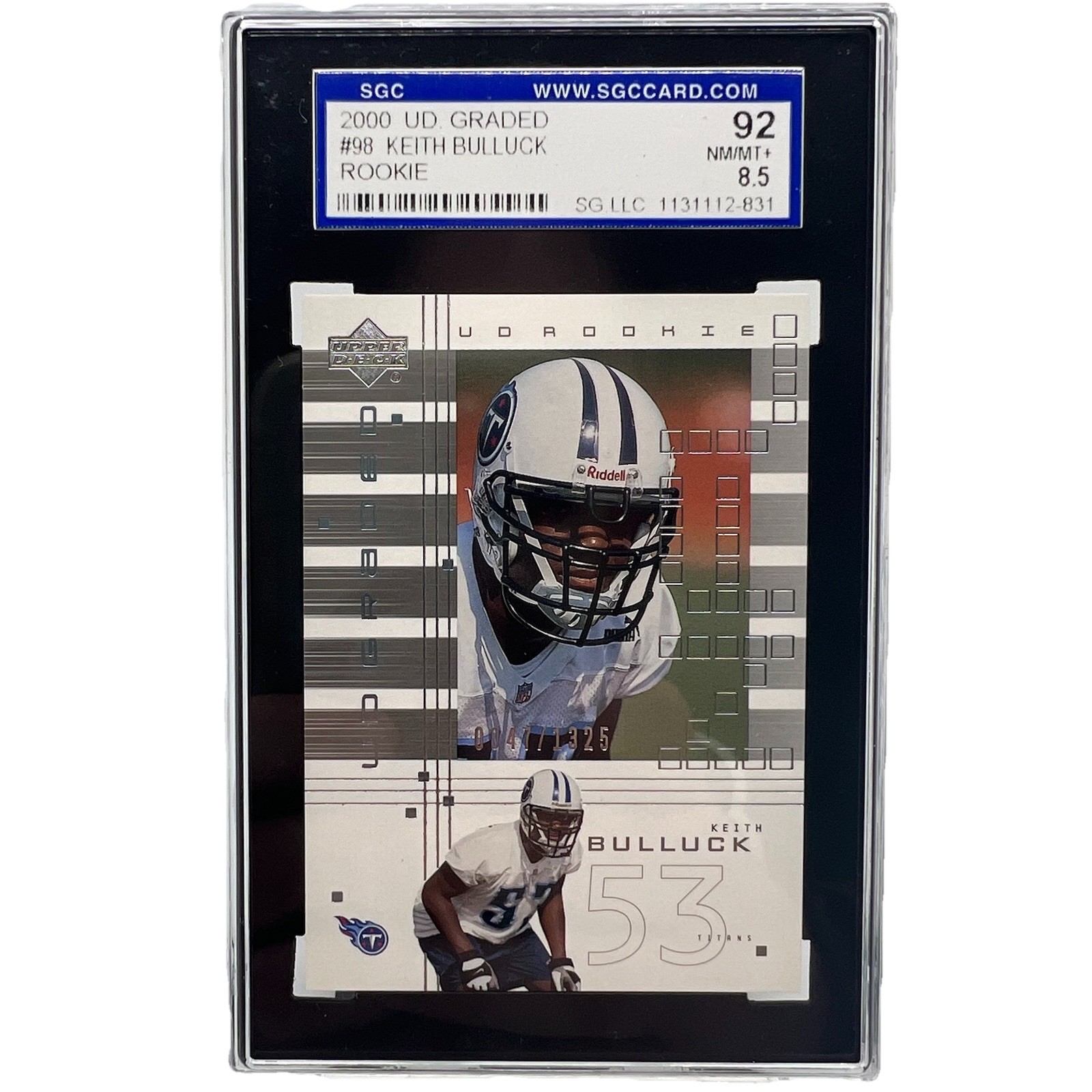 Keith Bulluck Upper Deck Graded #98 Base