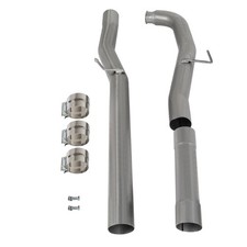 4 Exhaust Pipe For 2017-2024 Silverado Sierra 2500 3500hd L5p 6.6l Duramax
