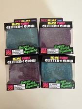 Nee Doh Nice Cube Ice Glitter Glow Stress Needoh Toy Solid Squish Sensory Cube