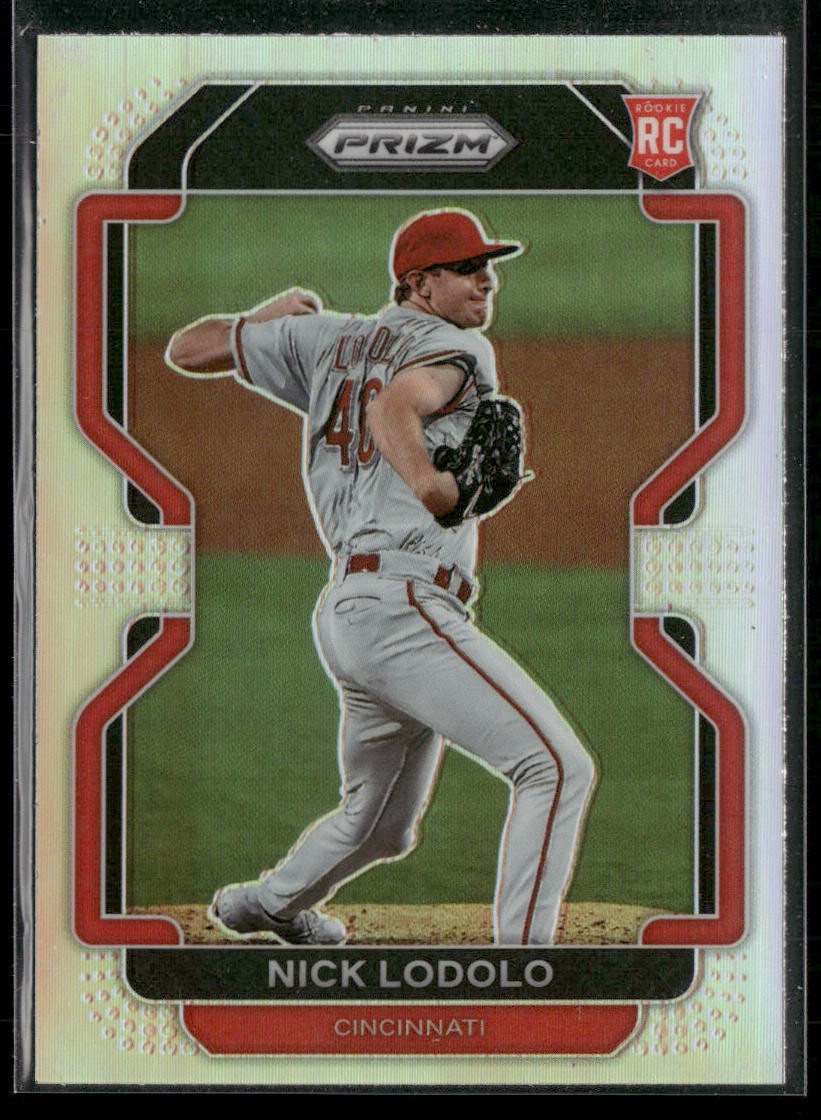 2022 Panini Prizm #75 Nick Lodolo Silver Prizm