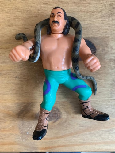 Vintage Hasbro WWF Series 1 Jake the Snake Roberts...