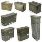 BW Munitionskiste Metall – Transportkiste, abschließbar, Blechkiste