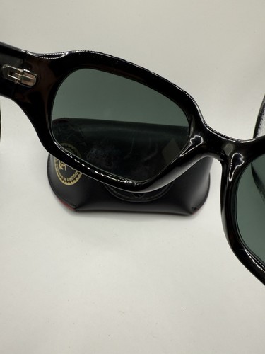 Occhiali da Sole Ray Ban, RB 4062 601/71, Nero 145mm *Leggi Descrizione* MADE IN ITALY - Foto 2 di 9