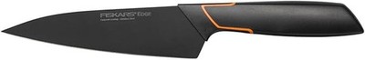 Fiskars Edge Kochmesser 27 cm Qualitätsstahl Modernes Design Schwarz