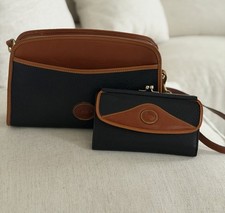 Vintage Dooney  Bourke All Weather Leather Crossbody And Wallet