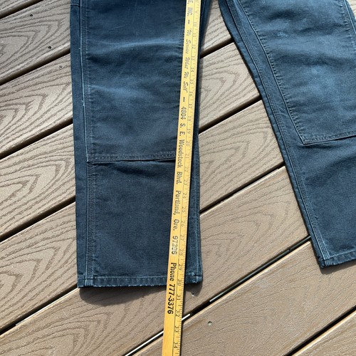Vintage Carhartt Men's Double Knee Pants Amazing Perfect Sun Faded 32x30 by Carhartt, $140 - Photo 3