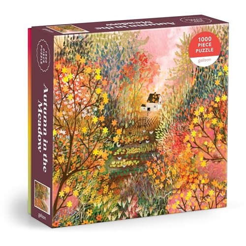 Galison Autumn in the Meadow 1000 piece jigsaw puzzle - Image 7