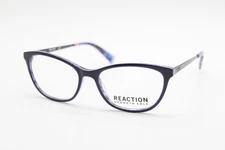 NEW KENNETH COLE REACTION KC0826 091 BLUE PURPLE AUTHENTIC EYEGLASSES 51-16