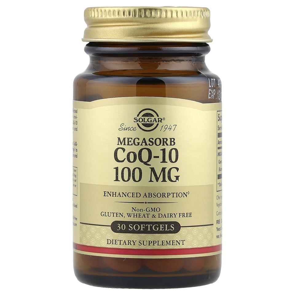 Megasorb CoQ-10 , 100 mg, 30 Softgels