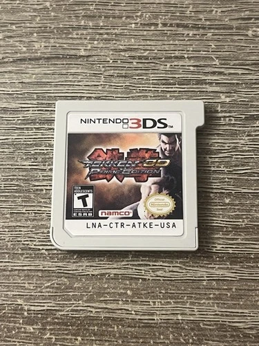 Tekken 3D Prime Edition (Nintendo 3DS, 2012) Cartridge Only Tested Working