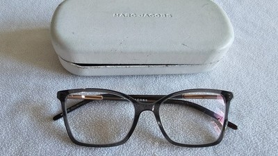 Marc Jacobs 35 Grau Smoke Katzenbrille Brillengestell.