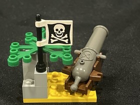 LEGO Pirates 1729 Barnacle Bay 100% Complete With Instructions Min-figs