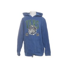 Vans, Kapuzenpullover, Größe: 134/140, Blau, Baumwolle, Print, Jungen #h0J