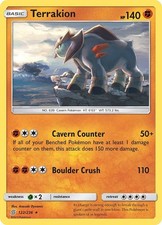 Terrakion Holo SM - Unified Minds 122/236 NM