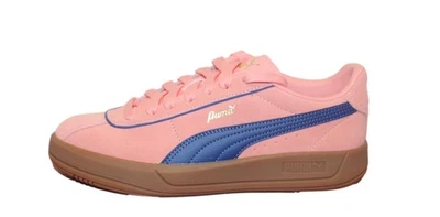 PUMA Club Klassika SD Chaussure De Sport Sneaker Femme Rose Bleu Taille 38 Neuf - Photo 1/4