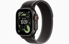 Apple Watch Ultra 3 5G 49mm Cassa Titanio Nero Cinturino Trail Loop Nero Cenere