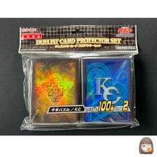 Millennium Puzzle & KC 100×2 Sleeves Yu-Gi-Oh Japanese Sealed YG50