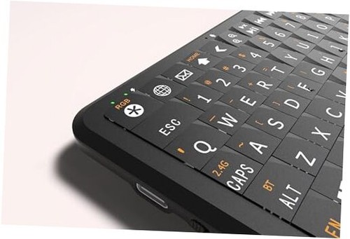 Winmax B1 Mini Wireless Keyboard - 84g Light, 30-Day Battery, (BT/2.4G), Air - 第 1/7 張圖片