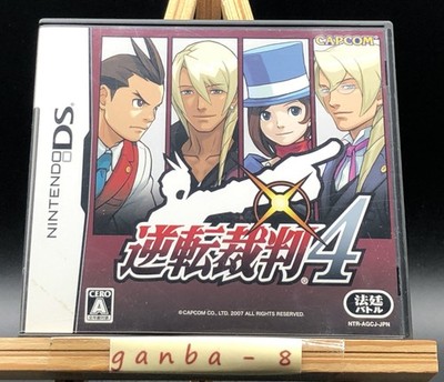 Apollo Justice: Ace Attorney (Gyakuten Saiban 4) (Nintendo DS,2007) from japan