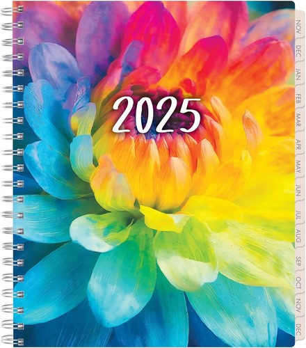Essential PRO 2025 Tages- & Wochenplaner - 14, Rainbow Petals Design - Bild 9 von 9