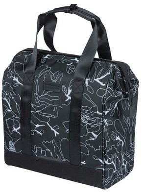 Fahrradshopper Basil Grand Flower MIK 23L 12 x 35 x 35 cm - schwarz