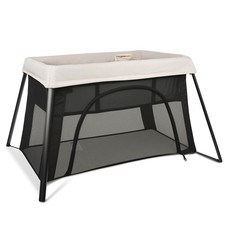 Pack and Play with Bassinet - 2-in-1 Lightweight Baby Playpen, Portable Folda...