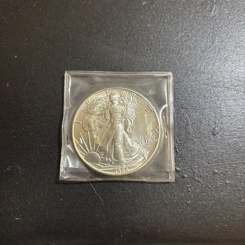 1988 American Eagle 1 Troy Ounce Fine Silver Walking Liberty Coin