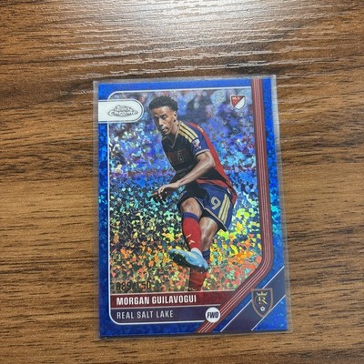 Topps Chrome MLS 2026 Morgan Guilavogui Real Salt Lake #75 Blue /150