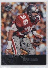 2011 Upper Deck College Football Legends Auto Chris Spielman #48 Auto 00jz