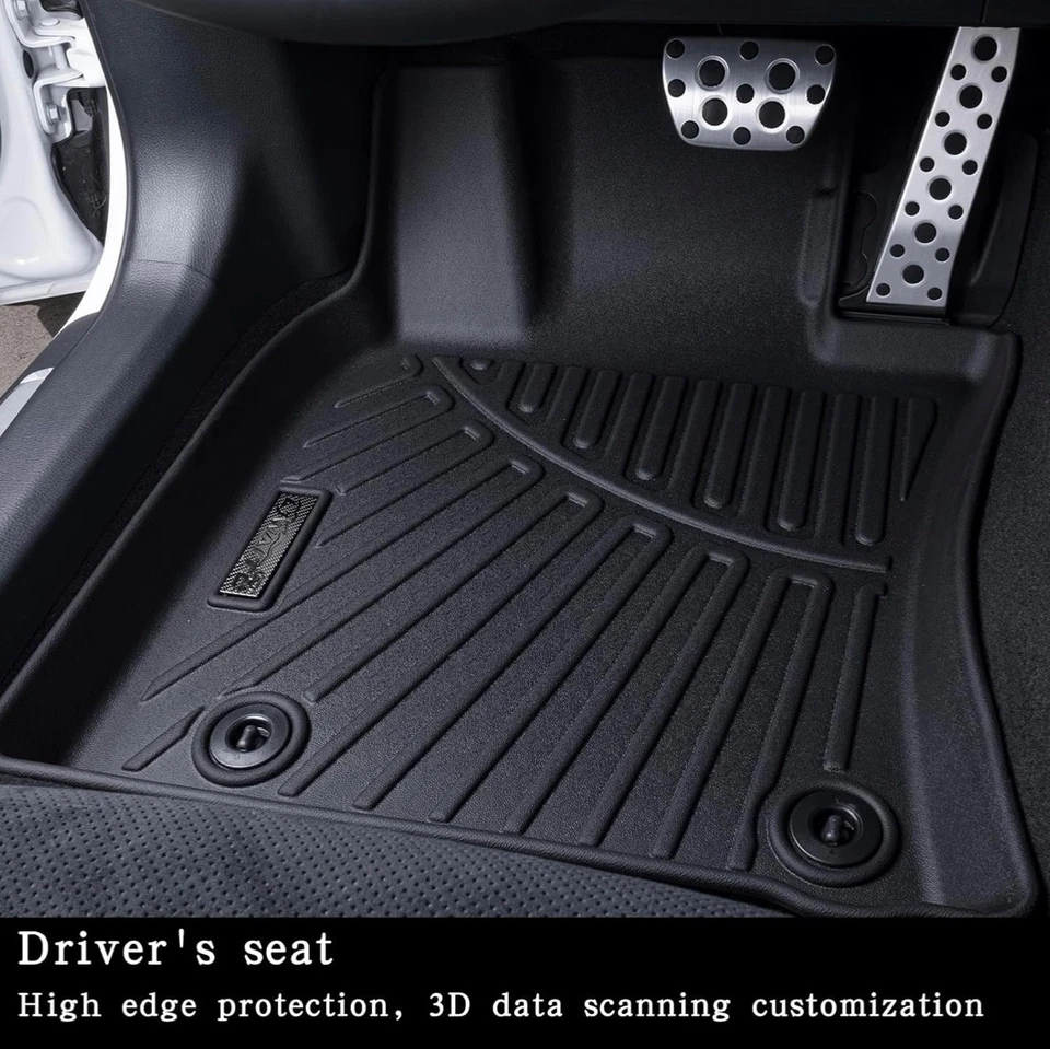 Juego completo de alfombrillas 3D para Chevrolet Suburban GMC Yukon 21-25 segunda fila canastilla Foto 2 de 4