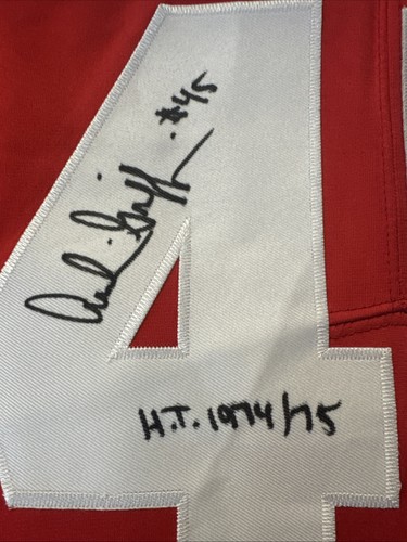 Archie Griffin Signed Ohio State Nike Jersey W/ “H.T. 1974/1975" | Beckett COA - Picture 3 of 10