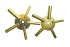 <!--F#f_0-->: Master Key for All Ship Clock - Brass - Total 10 Prong in Two Piece Even/Od...<!--F/-->