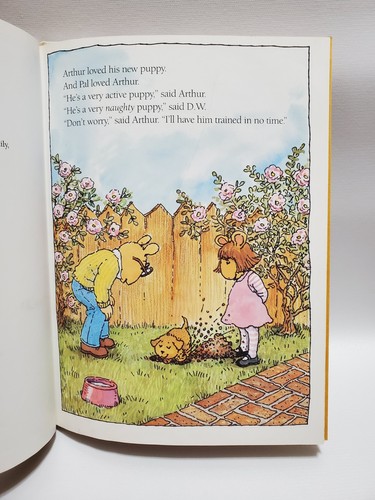 Arthur's New Puppy, Marc Brown, Hardcover Children's Picture Book, 1993 - Bild 4 von 9