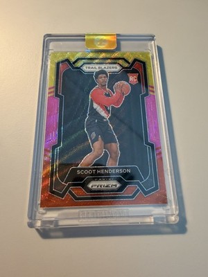 2023 Panini Prizm Scoot Henderson #141 Multi Wave /88 Rookie RC