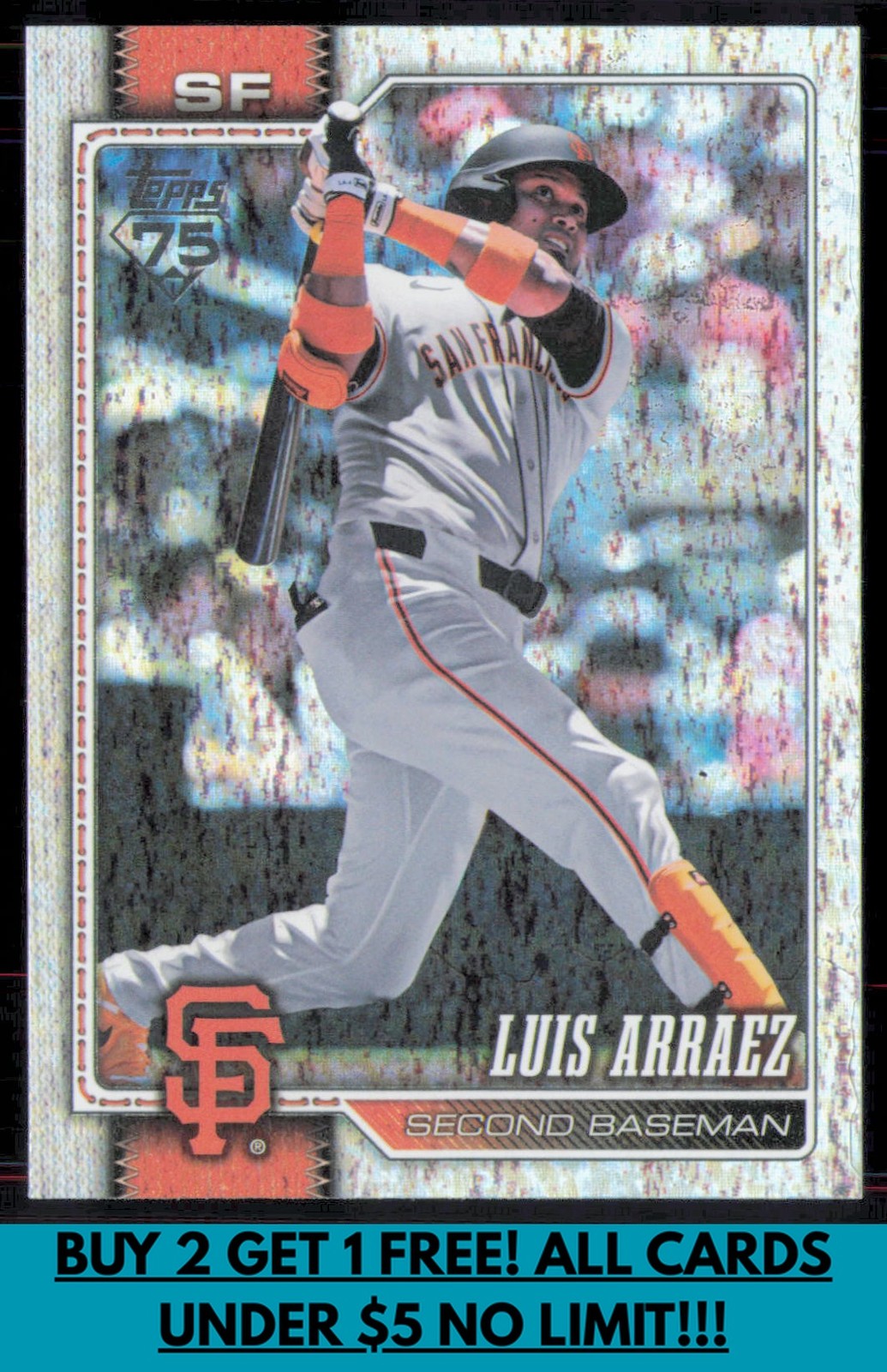 2026 Topps #420 Luis Arraez Holo Foil